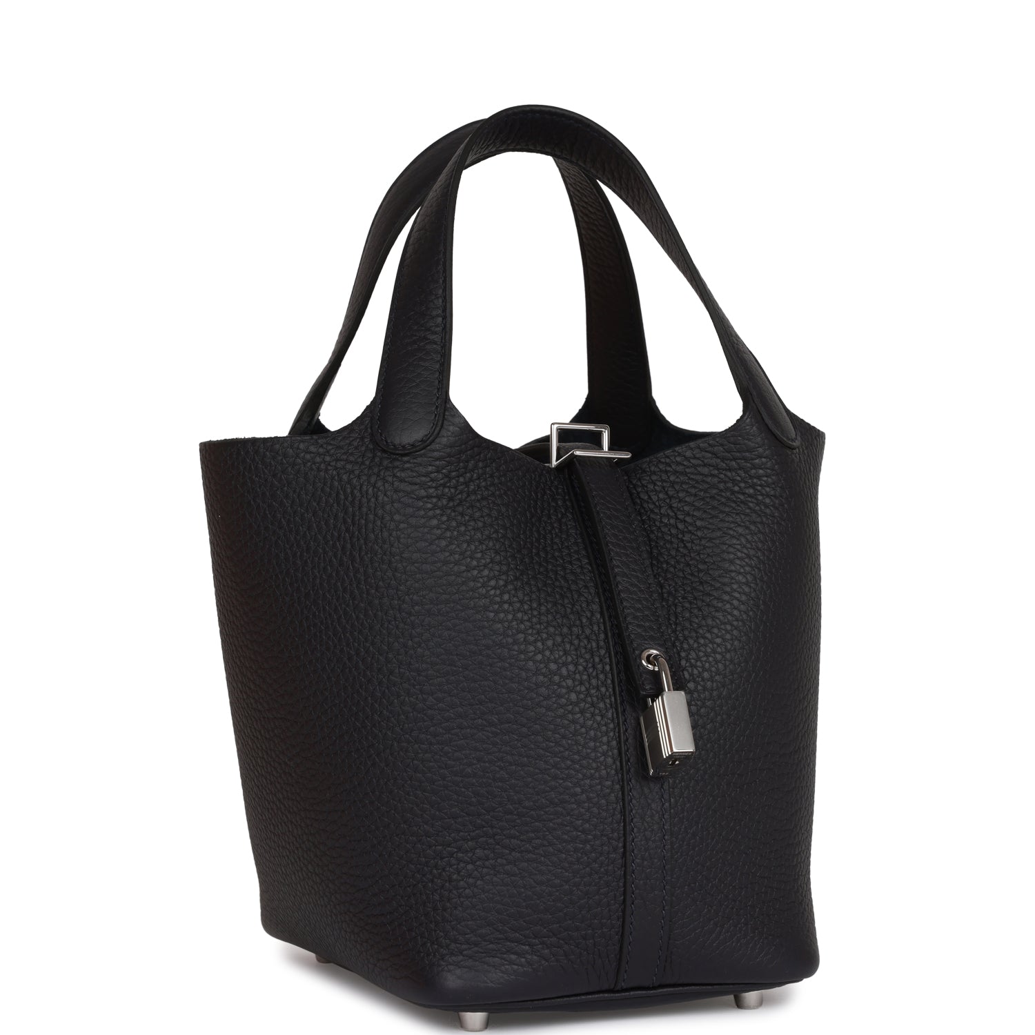 Hermès Picotin Lock 18 Caban Clemence Palladium Hardware