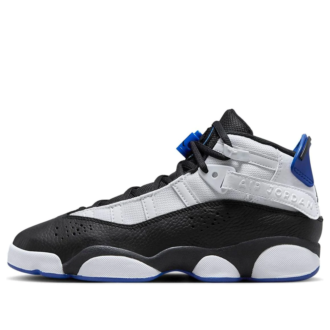 (GS) Jordan Air Jordan 6 Rings 'White Game&Royal' 323419-142