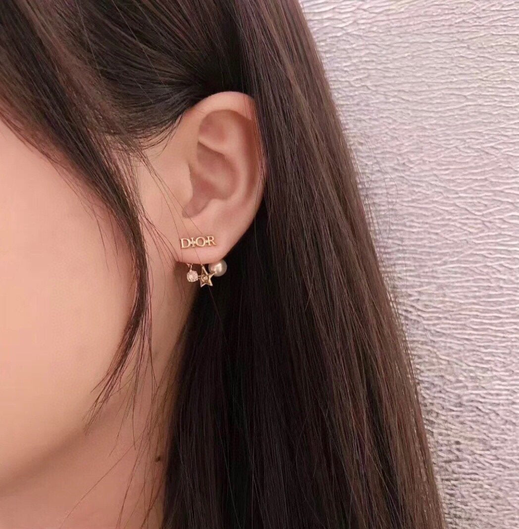 Glazed Pearl Earrings