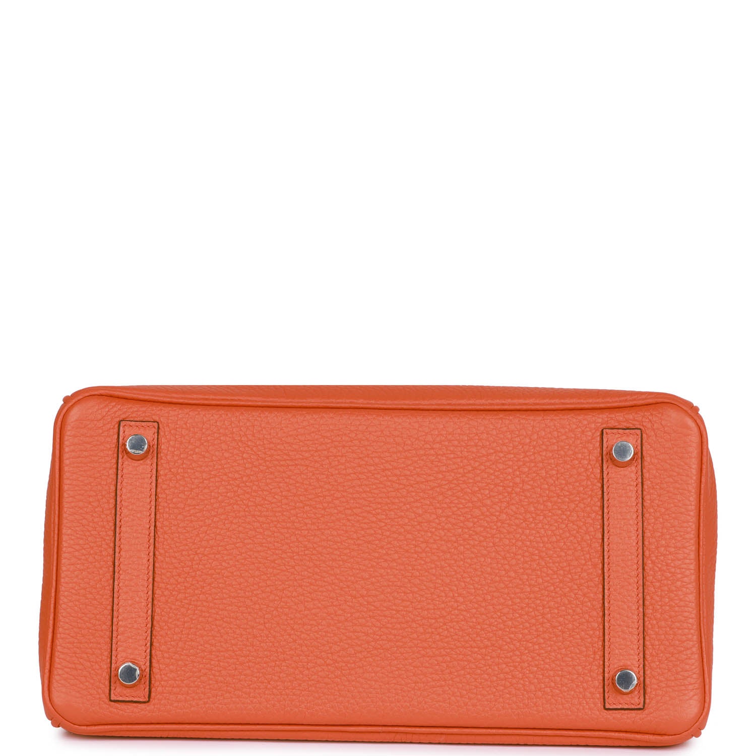 Hermès Birkin 30 Orange Poppy Clemence Palladium Hardware