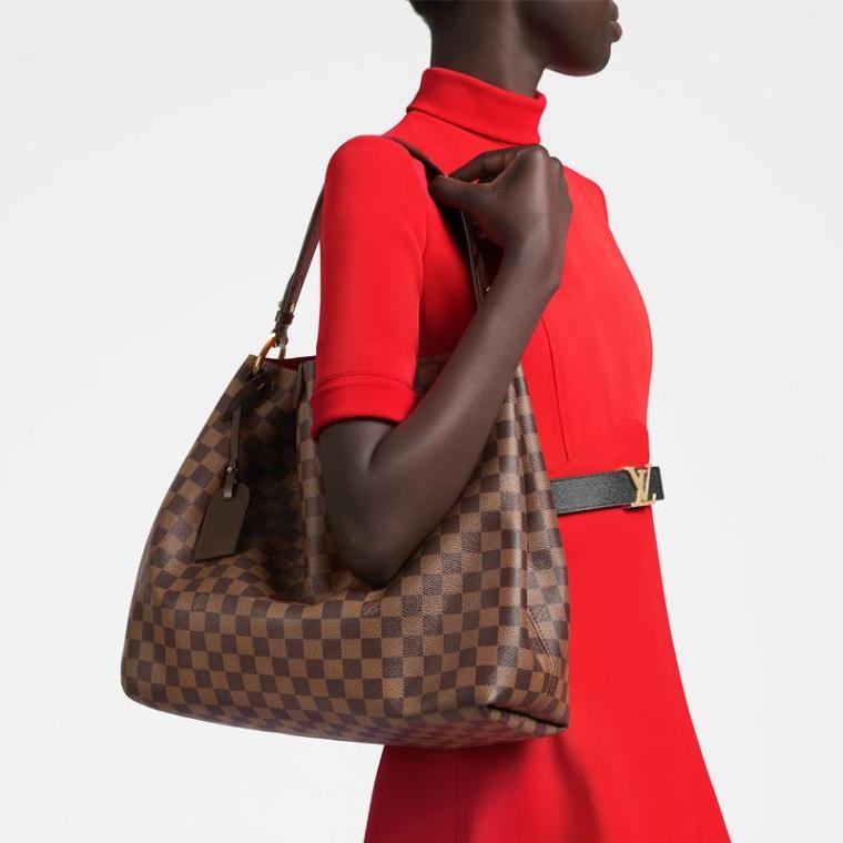 LV Graceful MM long wallet 2-piece set deals Ref: N44045 + N41661