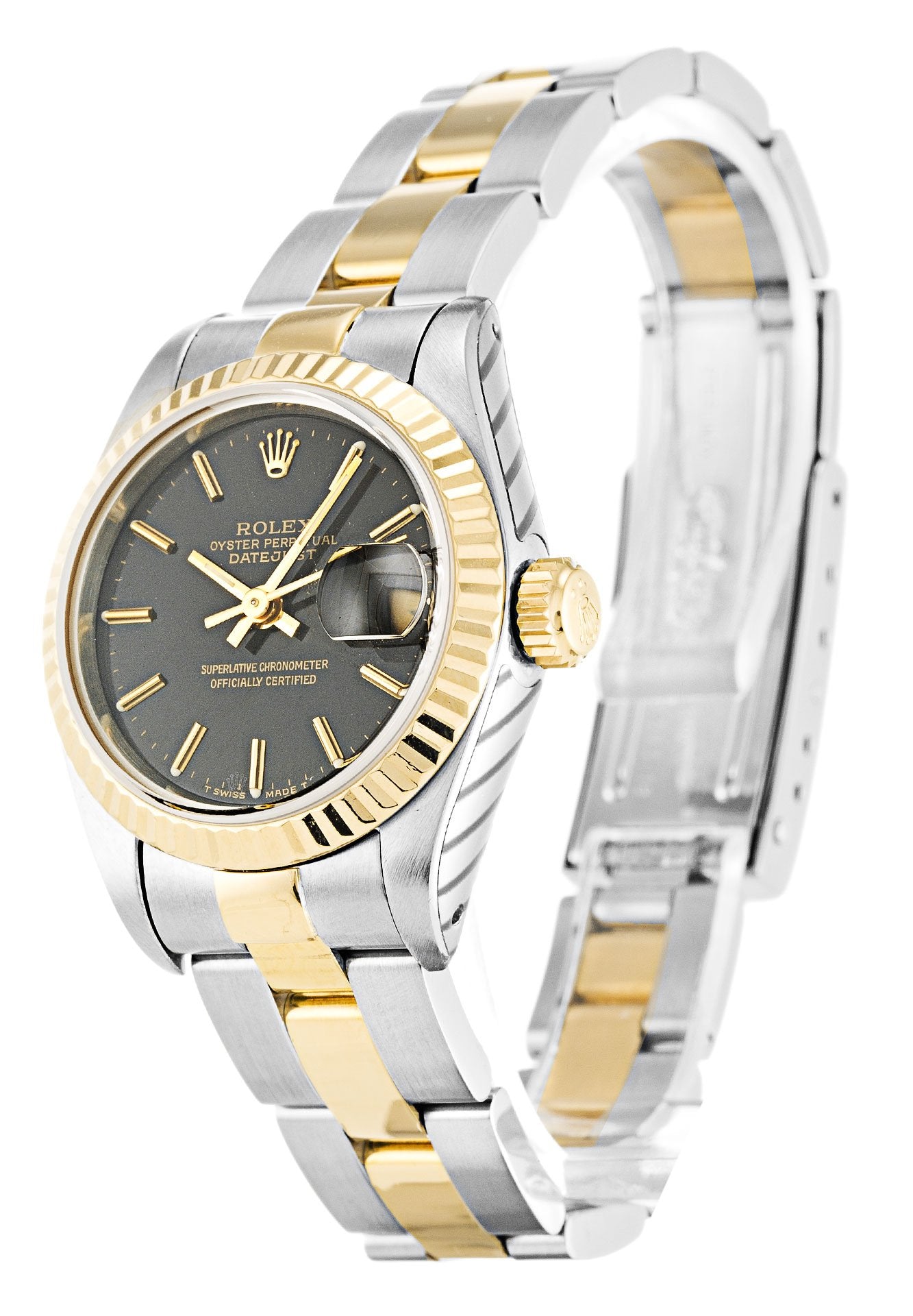 Rolex Datejust Lady Black Dial 69173