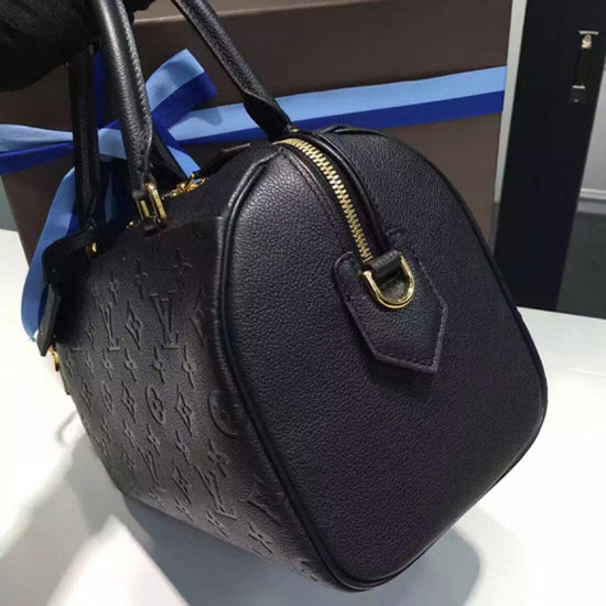 LV M42401 Speedy Bandouliere 25 Tote Bag Monogram Empreinte Leather
