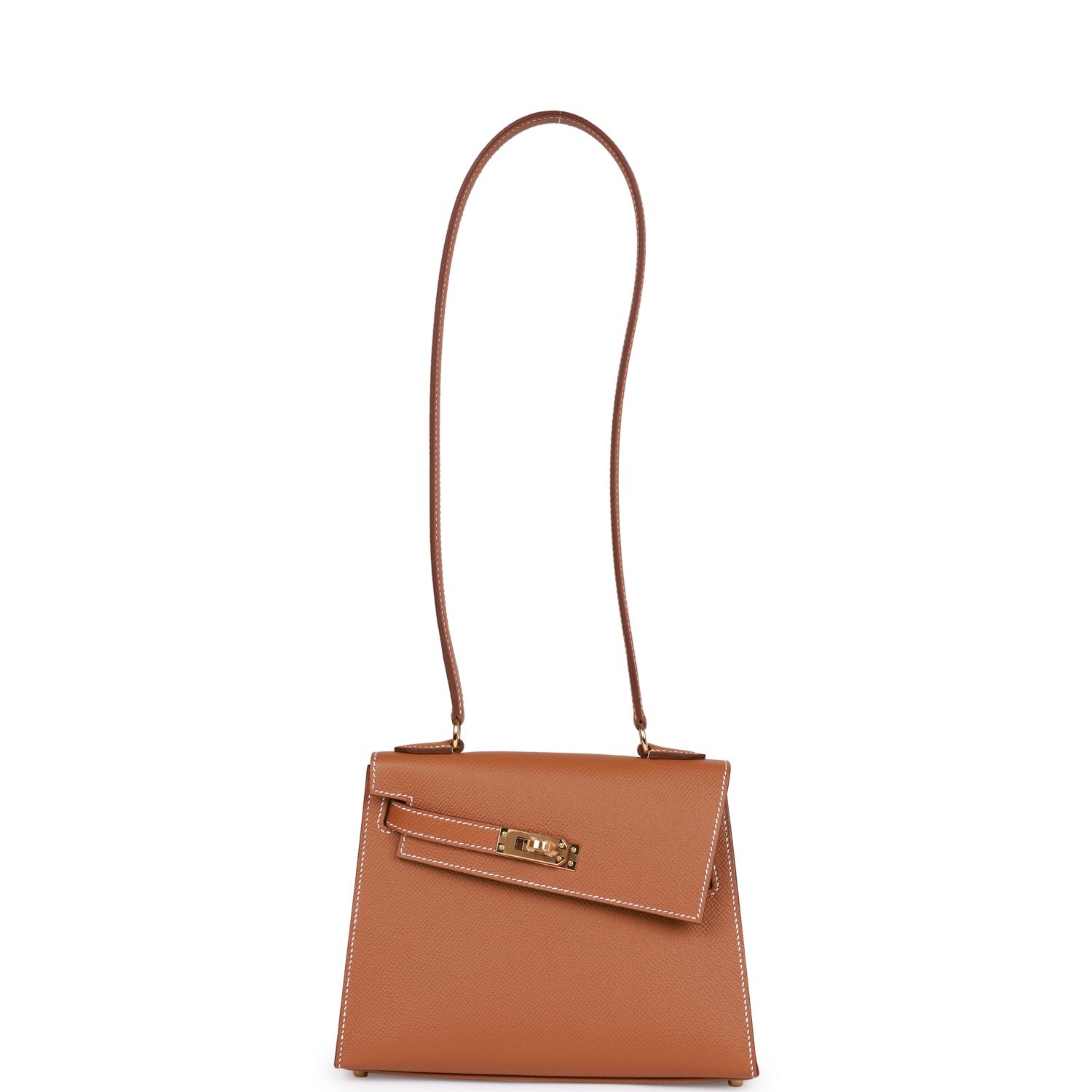 Hermès Kelly Sellier en Desordre 20 Gold Epsom Gold Hardware