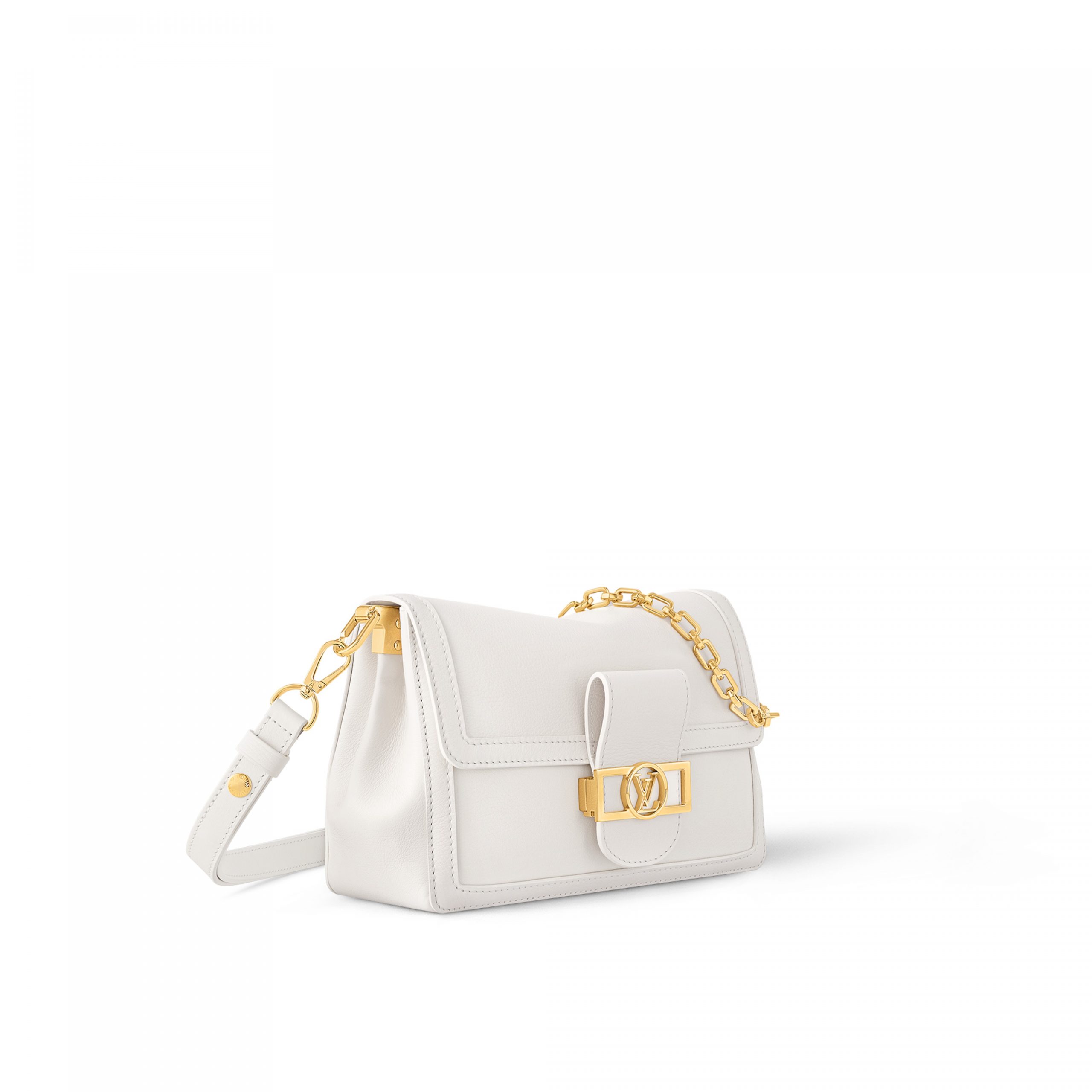Louis Vuitton M25050 Dauphine Soft MM White