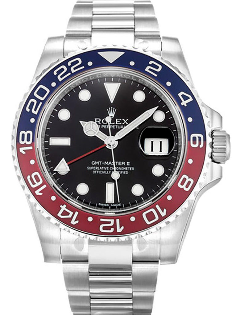 Replica Rolex GMT-Master II 40mm Black Dial 116719