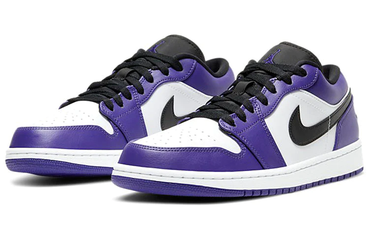 Air Jordan 1 Low 'Court Purple White' 553558-500