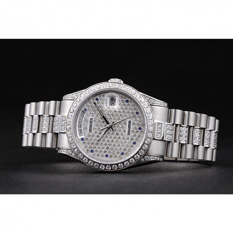 Swiss Rolex Day-Date Diamonds-SRL182 621612
