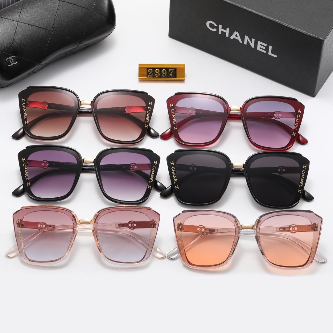 6 Color Women's Sunglasses—2397