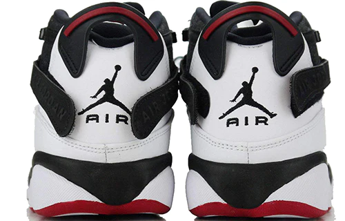 Air Jordan 6 Rings 'Black White Gym Red' 322992-012