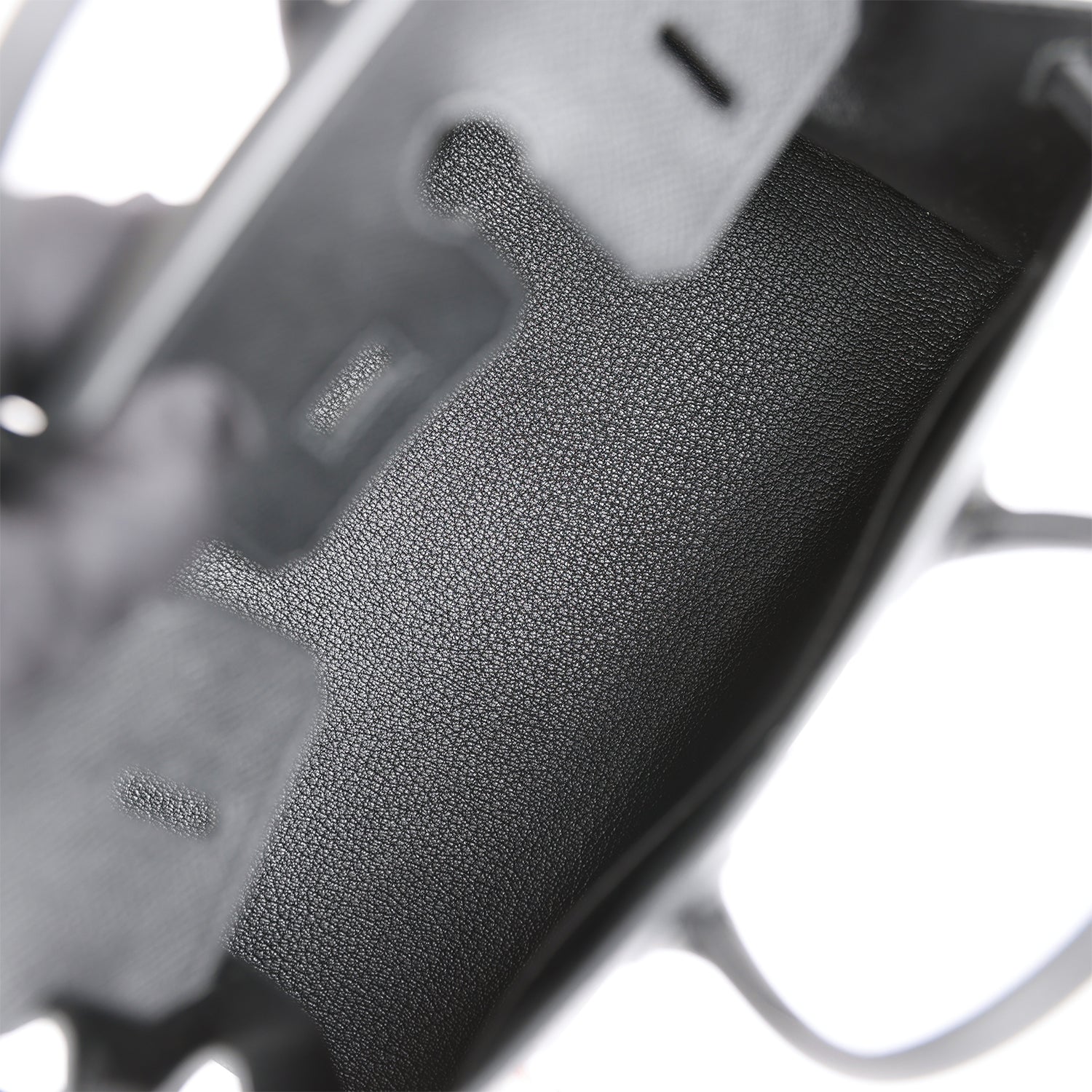 Hermès Birkin Sellier 25 Black Epsom Palladium Hardware