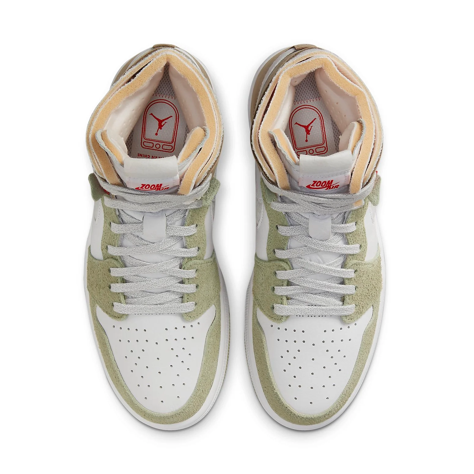 (WMNS) Air Jordan 1 High Zoom Comfort 'Olive Aura' CT0979-102