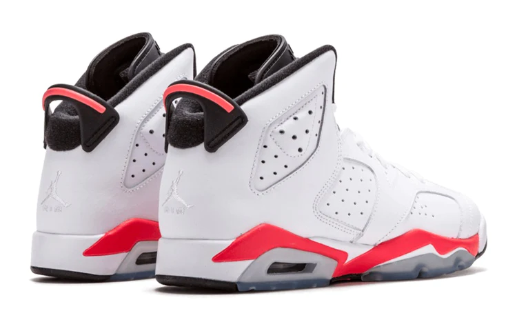 (GS) Air Jordan 6 Retro 'White Infrared' 2014 384665-123