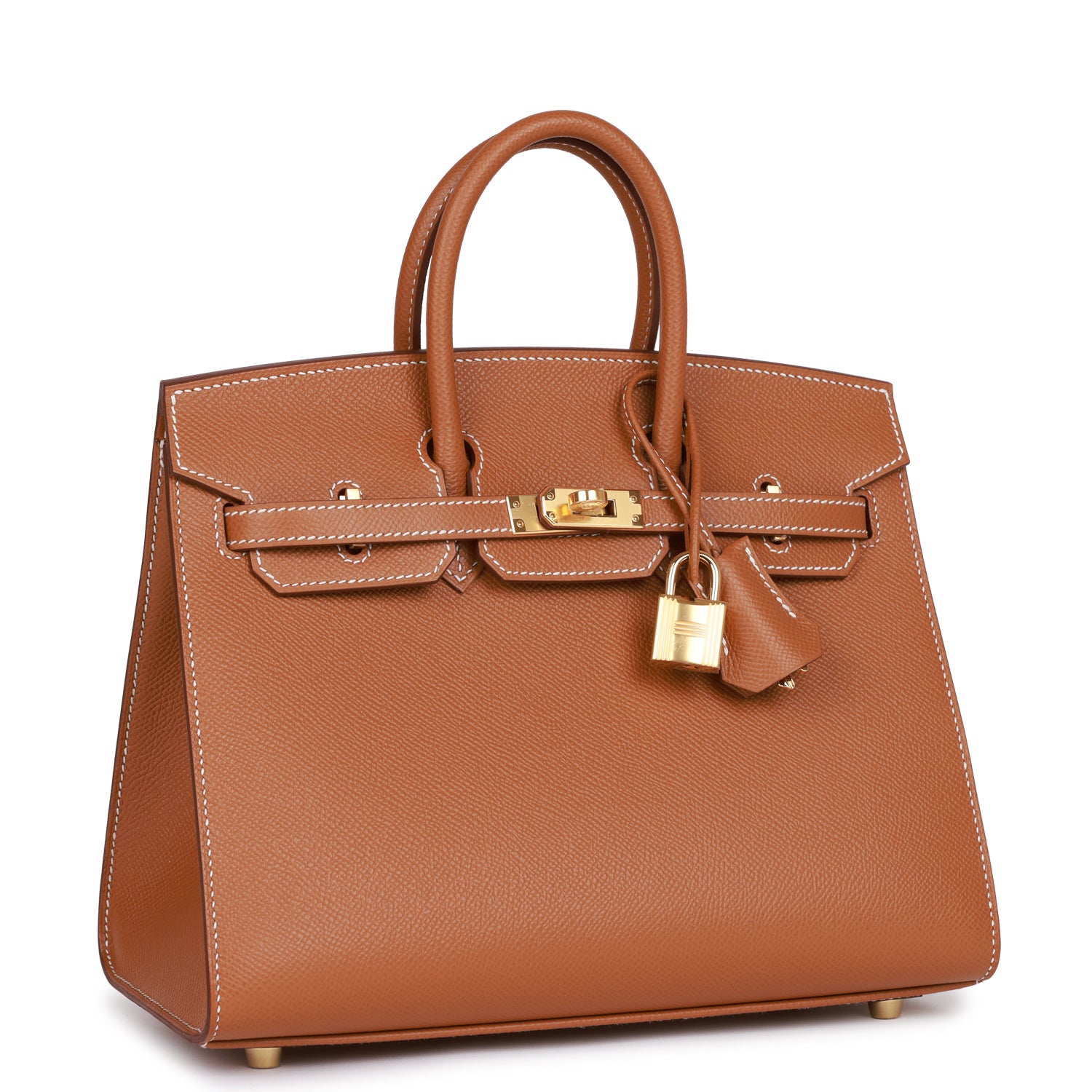 Hermès Birkin Sellier 25 Gold Epsom Gold Hardware