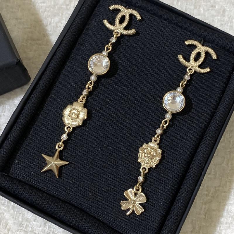 Crystal Pendant Earrings