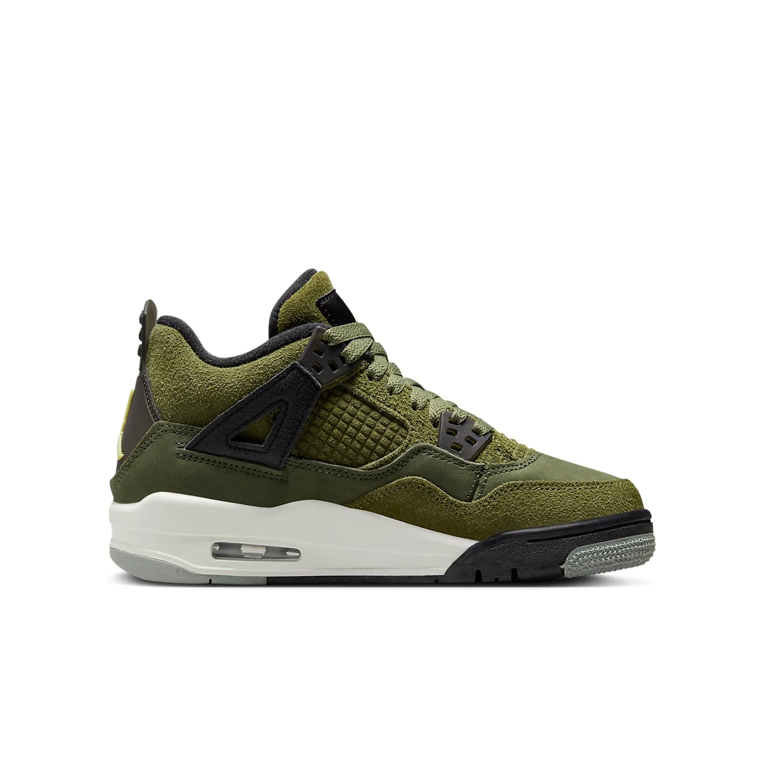 (GS) Air Jordan 4 Retro SE 'Craft - Olive' FB9928-200