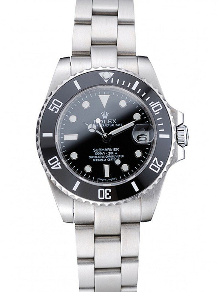 Replica Rolex Submariner 35mm Black Dial 1454153
