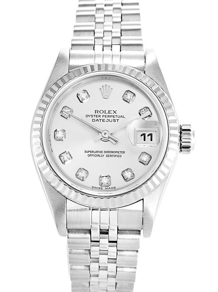 Replica Rolex Datejust 26mm White Dial 79174