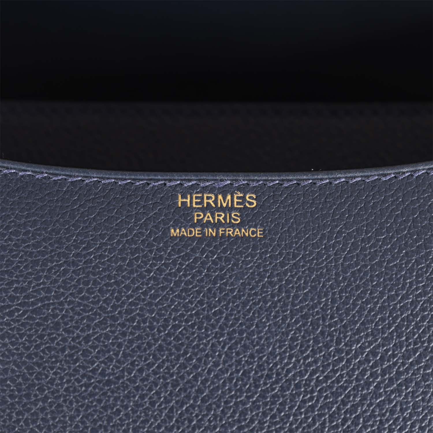 Hermès Constance 24 Bleu Nuit Evercolor Gold Hardware