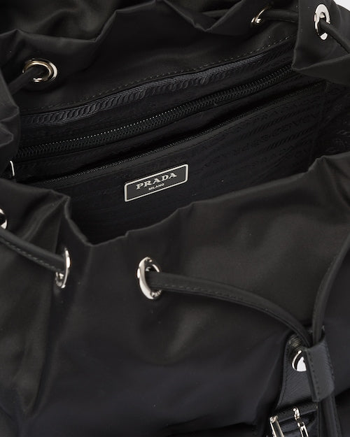 Prada Re-Nylon medium backpack- Black