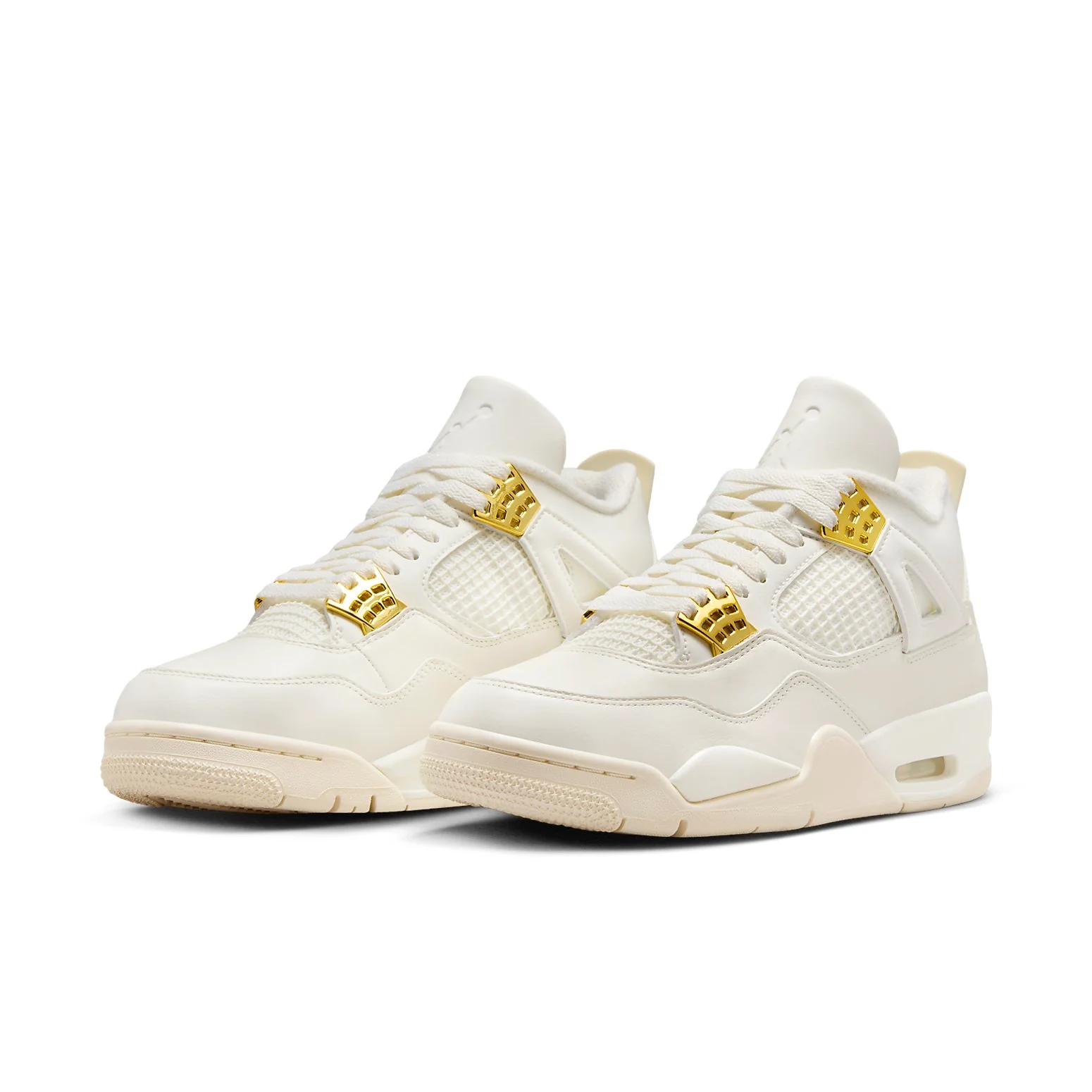 (WMNS) Air Jordan 4 Retro 'Metallic Gold' AQ9129-170