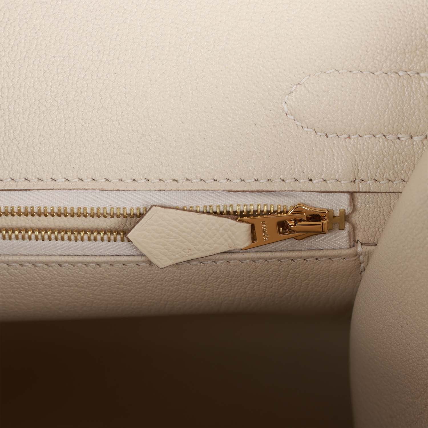 Hermès Birkin Sellier 30 Craie Epsom Gold Hardware