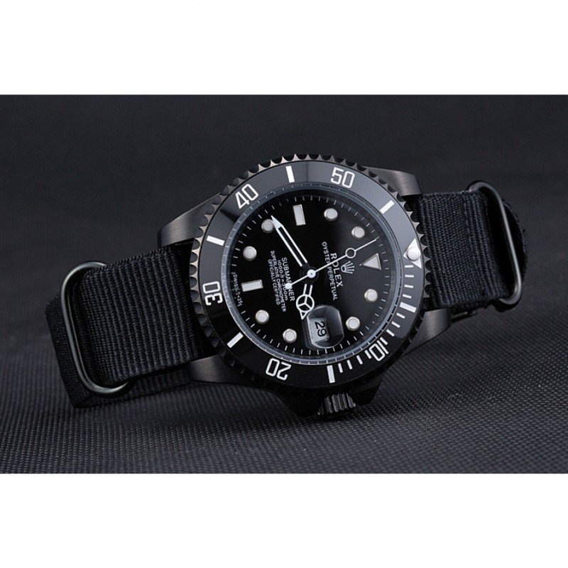 Replica Rolex Submariner 40mm Black Dial 622006
