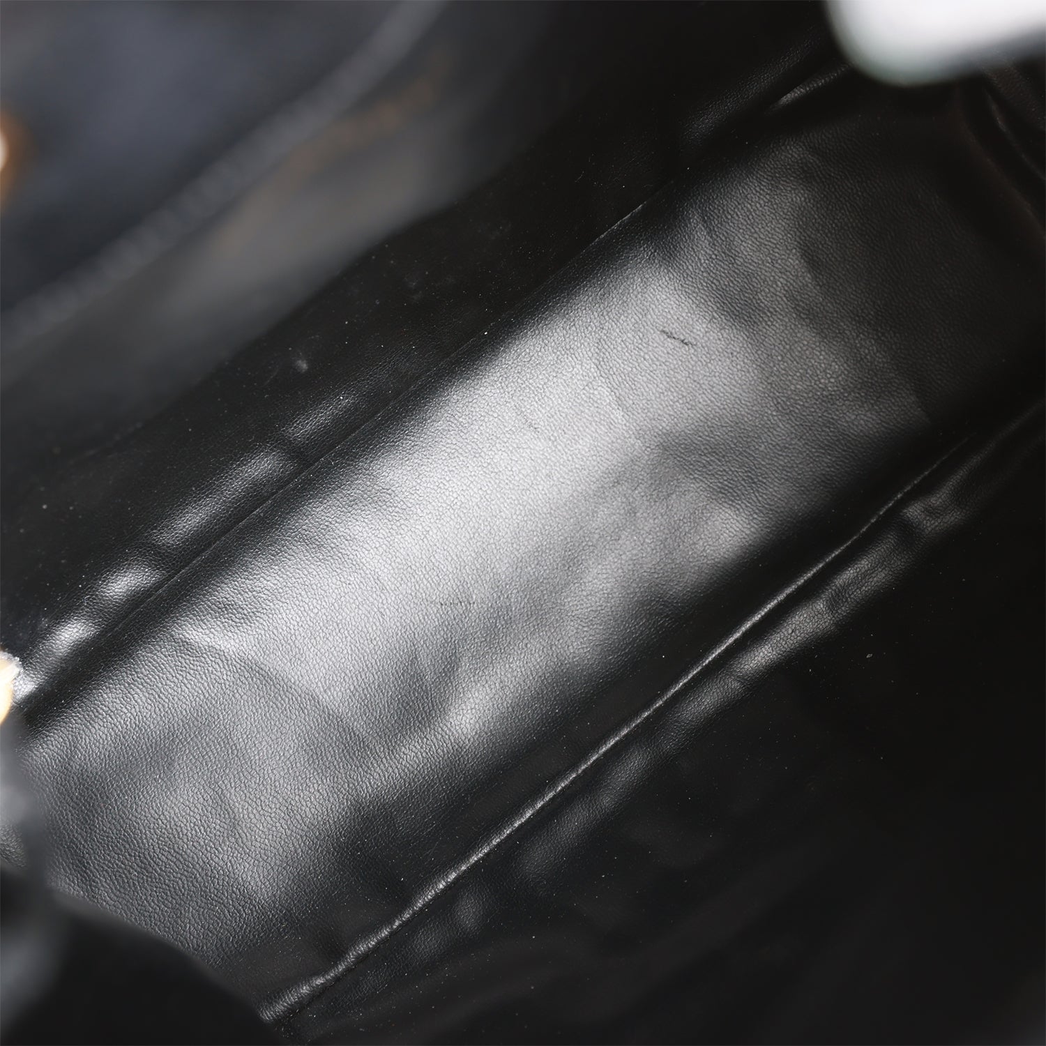 Vintage CC Bucket Bag Black Caviar Gold Hardware