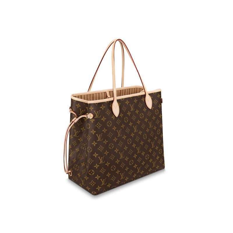 LV Monogram Canvas Neverfull GM M40990 Beige