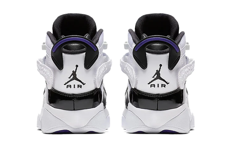(GS) Air Jordan 6 Rings 'White Black' 323419-104