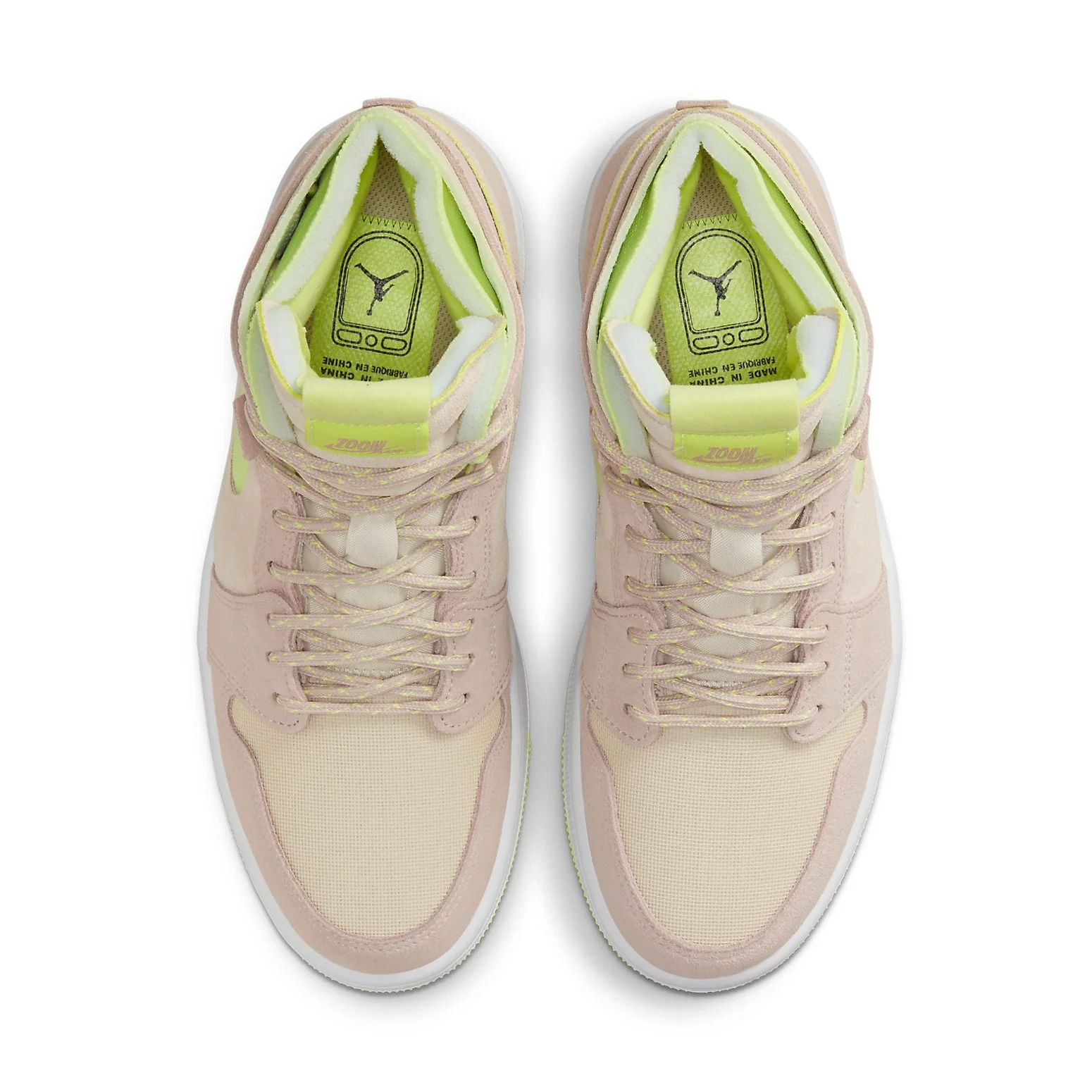 (WMNS) Air Jordan 1 High Zoom Comfort 'Lemon Twist' CT0979-200