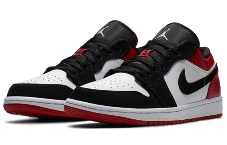 Air Jordan 1 Low 'Black Toe' 553558-116