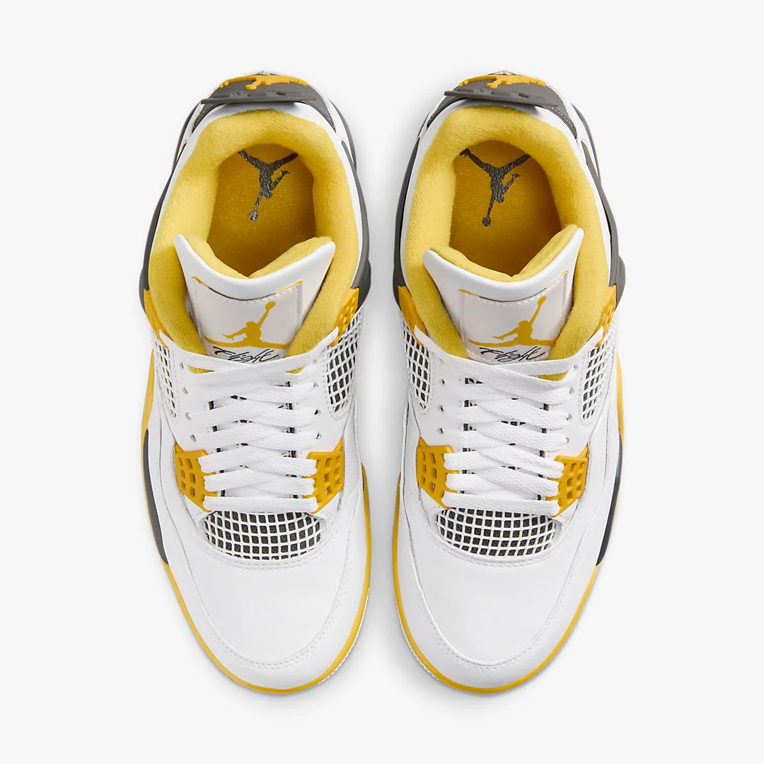 The Air Jordan 4 WMNS “Vivid Sulfur” Releases Summer 2024 AQ9129-101
