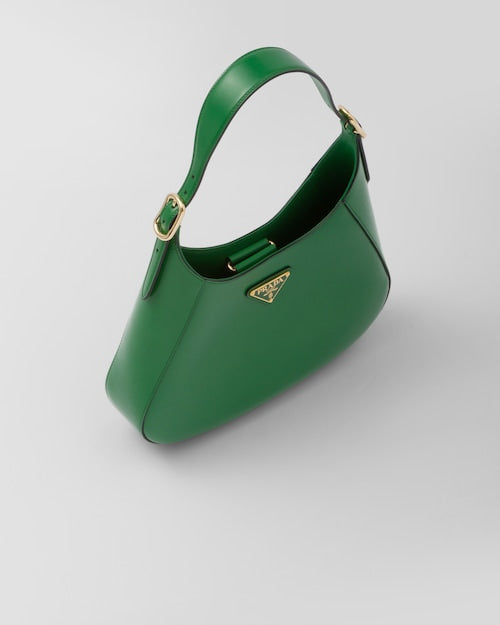 Prada Leather shoulder bag - Green