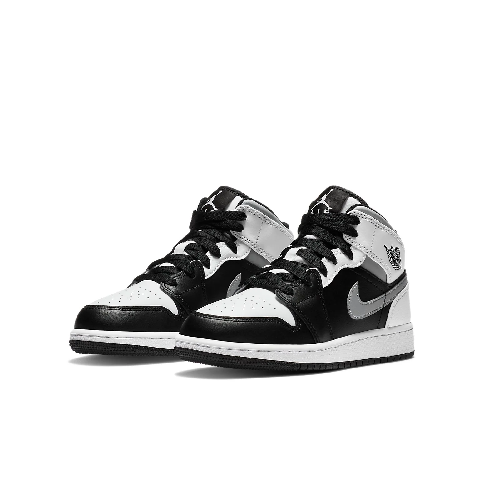 (GS) Air Jordan 1 Mid 'White Shadow' 554725-073
