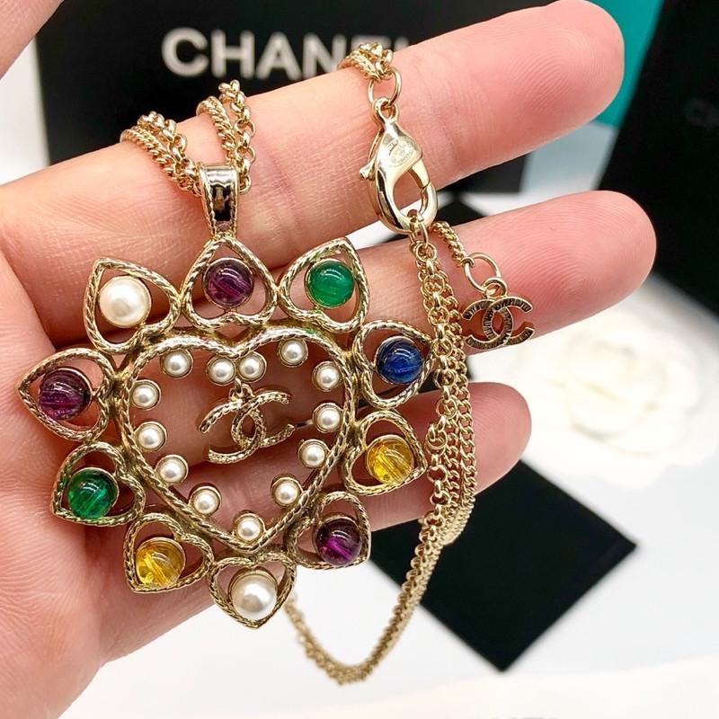 Fashion Multicolor Rhinestone Necklace