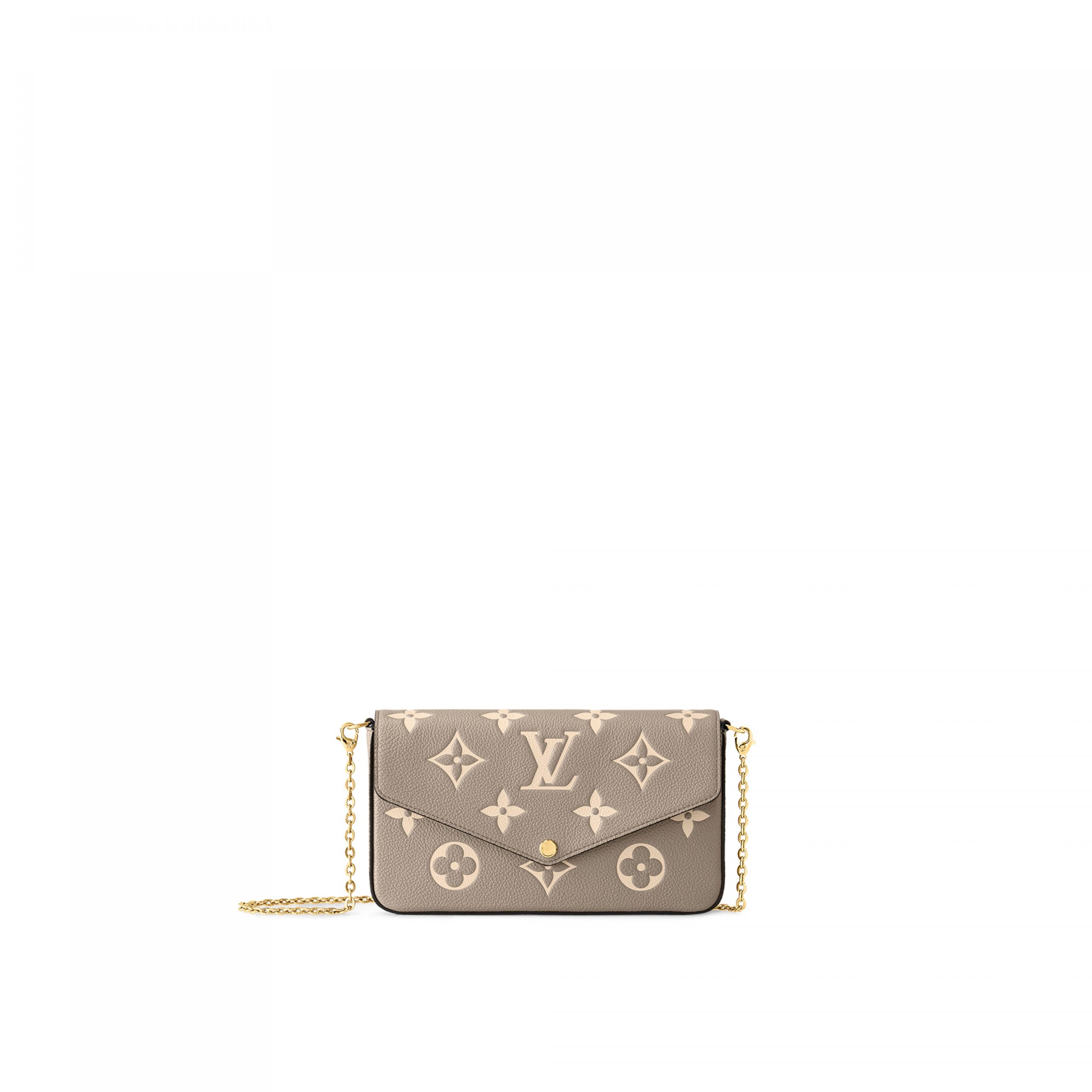 Louis Vuitton M82610 Félicie Pochette Tourterelle Gray