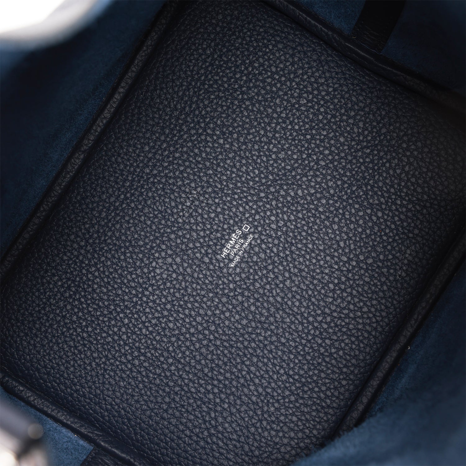 Hermès Picotin Lock 18 Bleu Nuit Clemence and Matte Alligator Touch Palladium Hardware