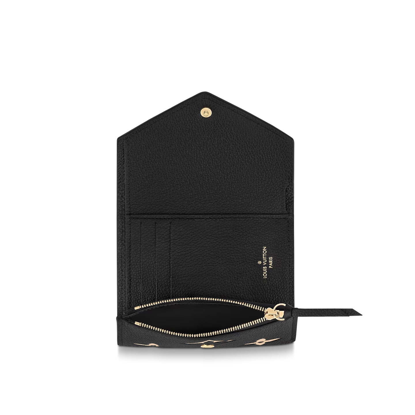 Louis Vuitton Black/Beige M80968 Victorine Wallet