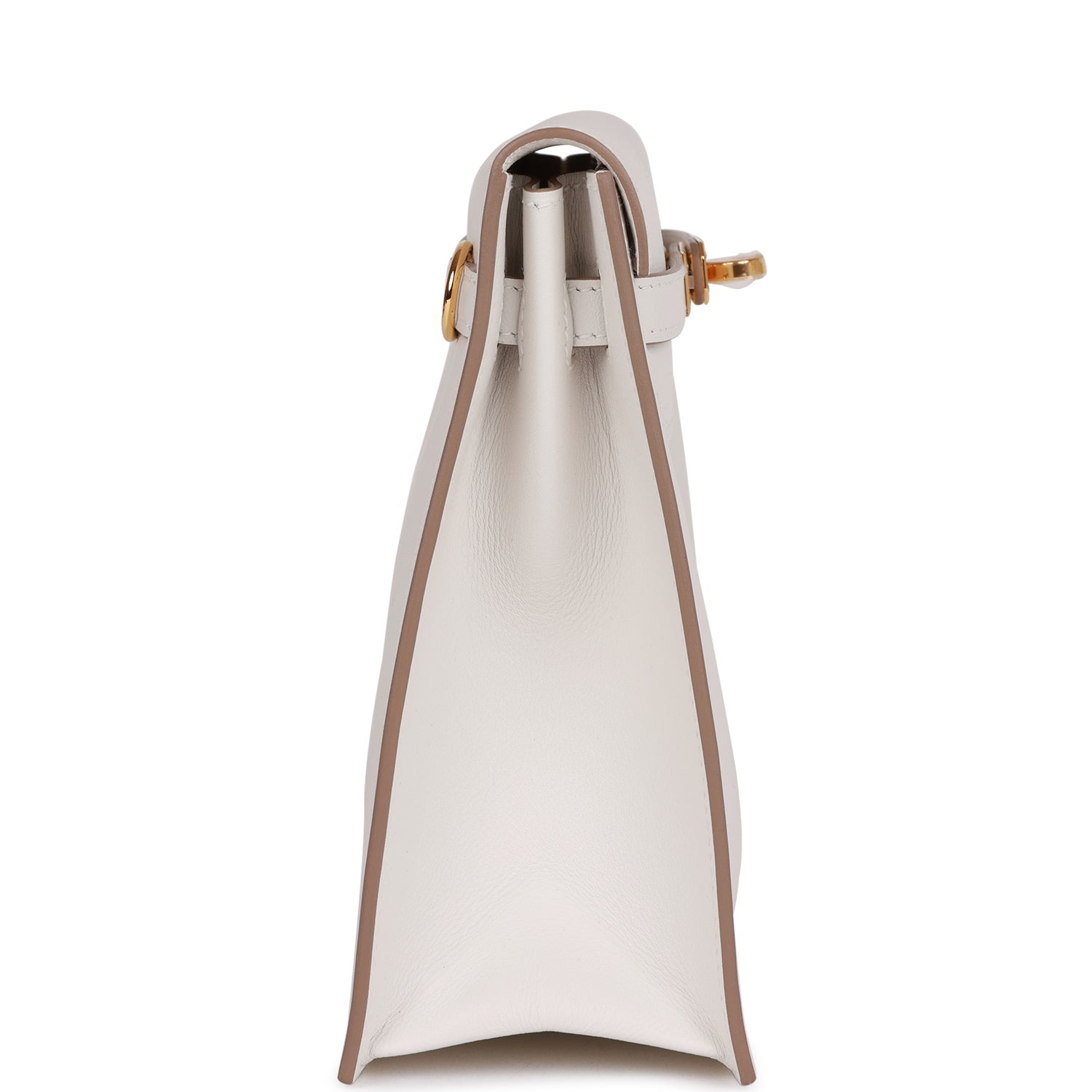 Hermès Kelly Danse Gris Perle Swift Gold Hardware