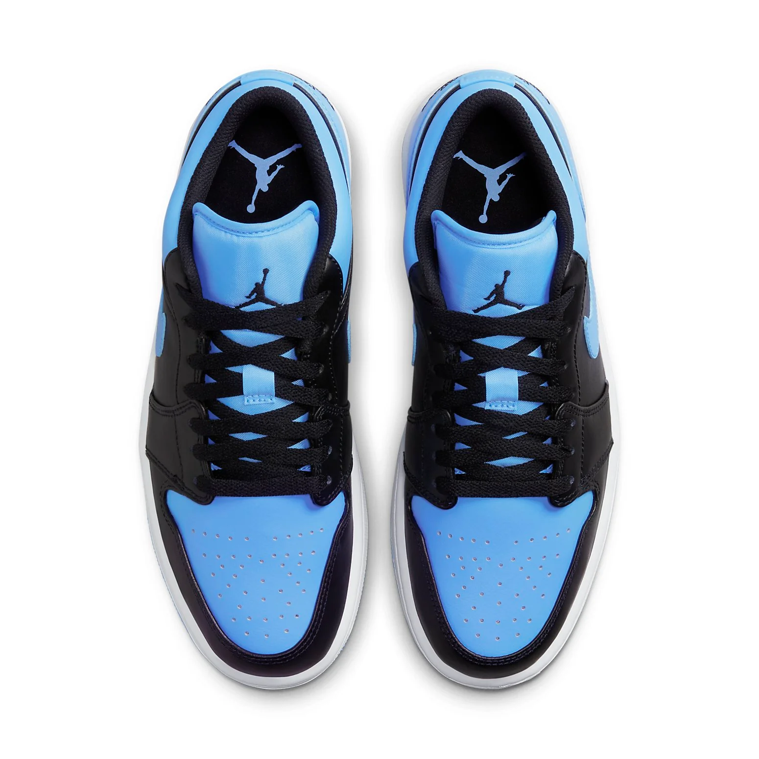Air Jordan 1 Low 'Black University Blue' 553558-041