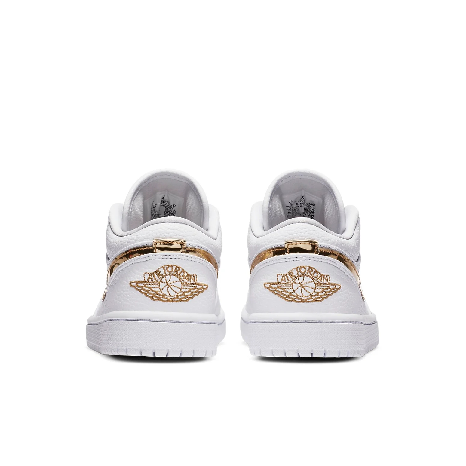 (WMNS) Air Jordan 1 Retro Low 'White Metallic Gold' CZ4776-100