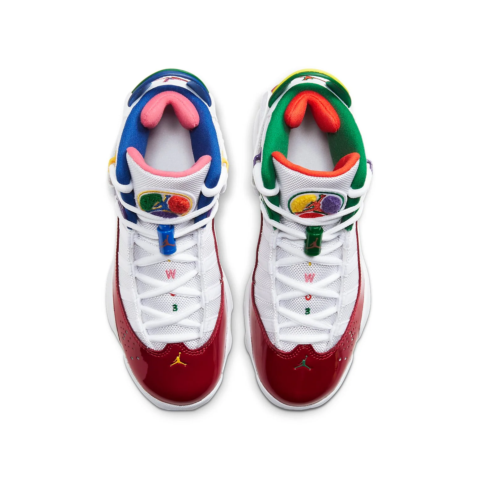 (GS) Air Jordan 6 Rings 'Multi-Color' CW7004-100