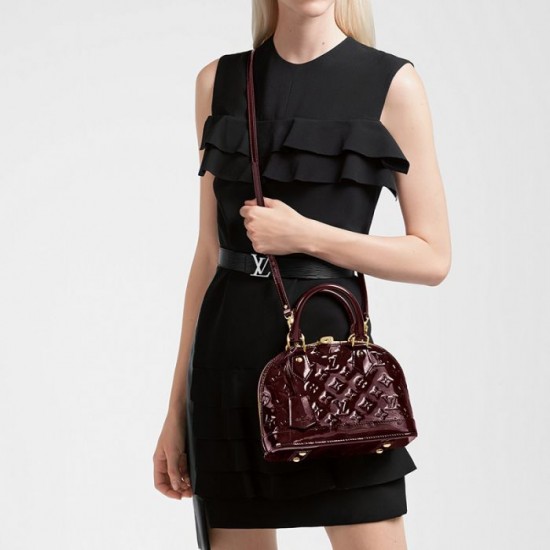 Louis Vuitton Alma BB Red M90174 Pink M50415 Burgundy M91678 Black M90063 Cherry M90259
