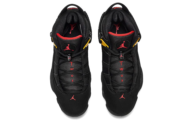 Air Jordan 6 Rings 'Black Red Sulfur' 322992-065