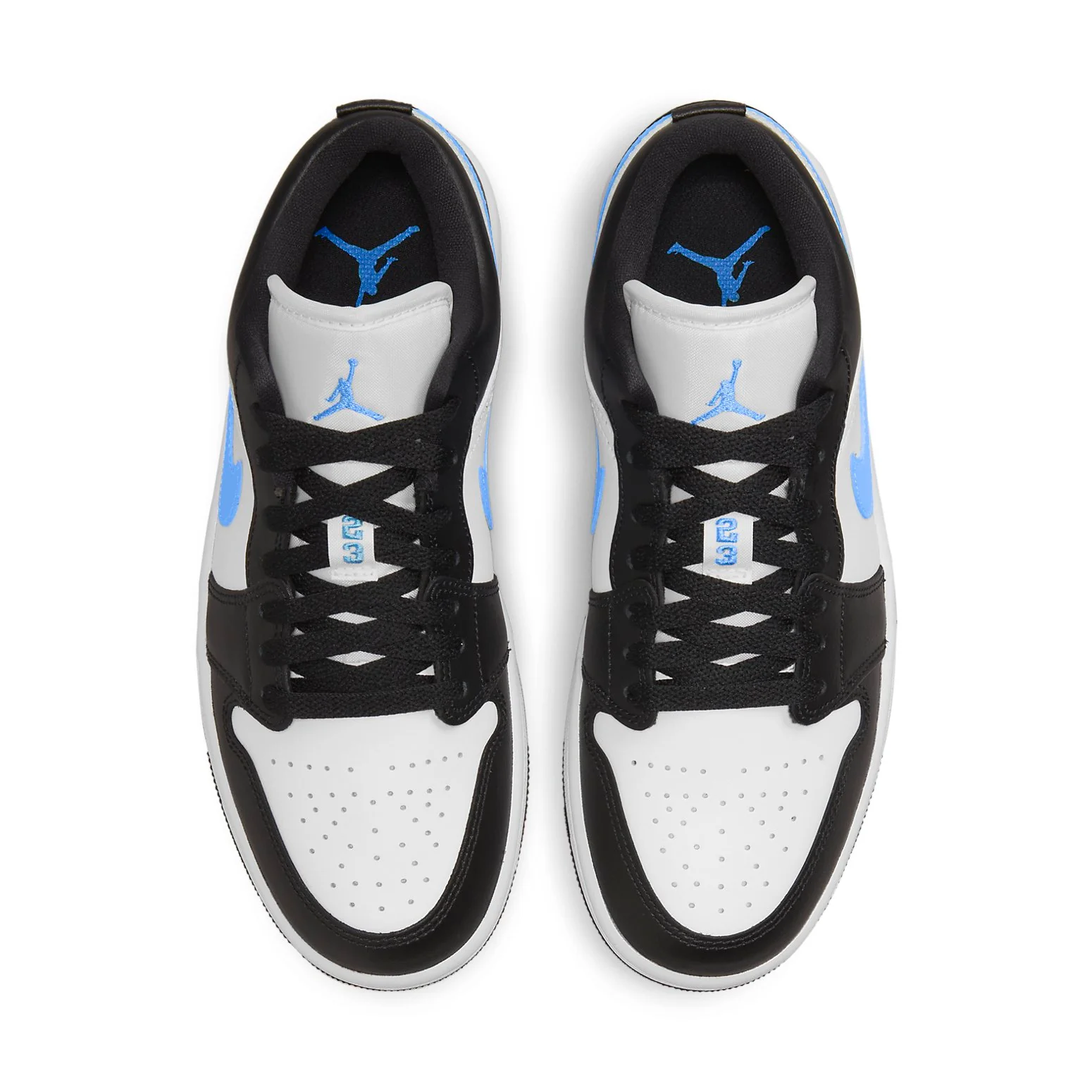 (WMNS) Air Jordan 1 Low 'Black University Blue' DC0774-041