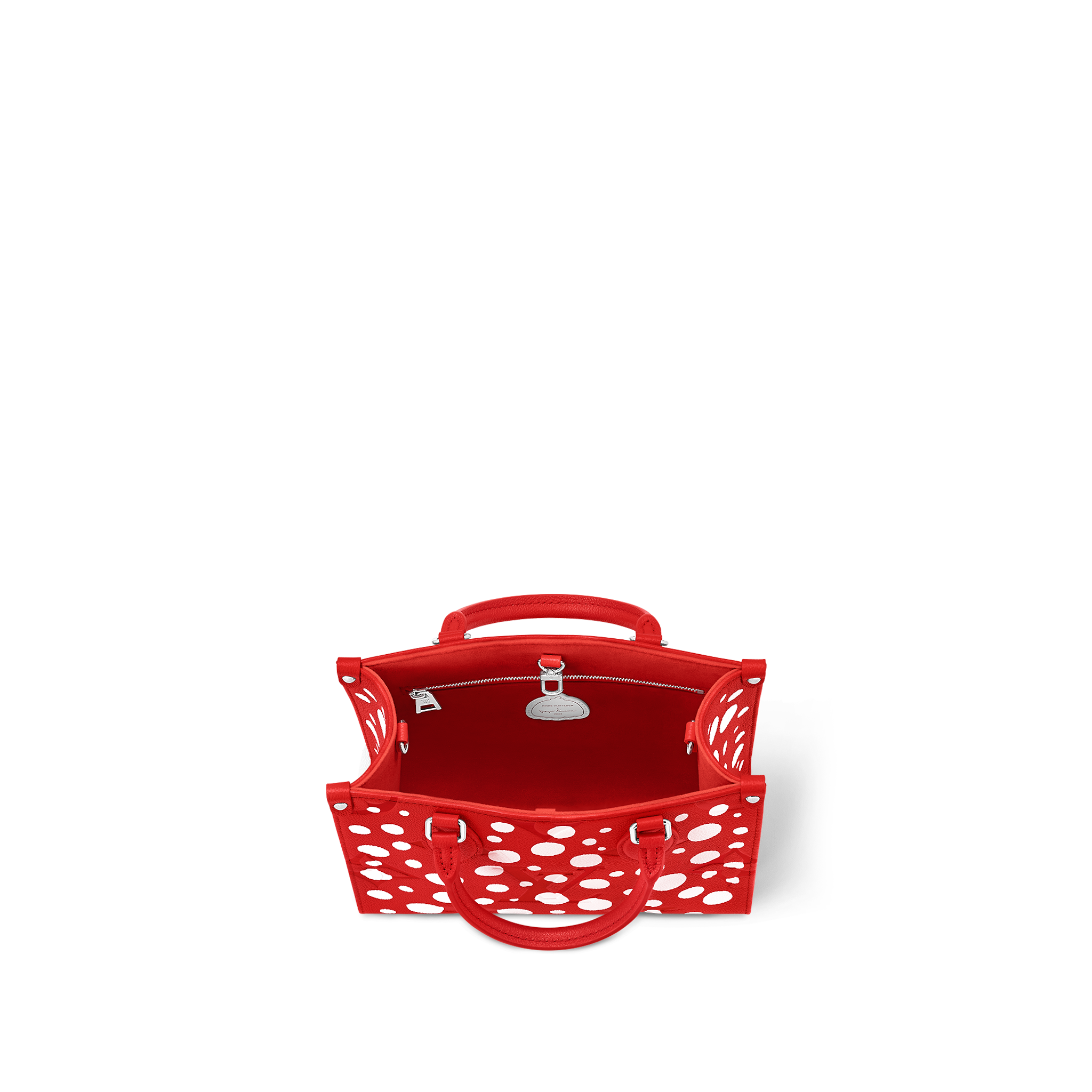 LV Yayoi Kusama OnTheGo PM Red