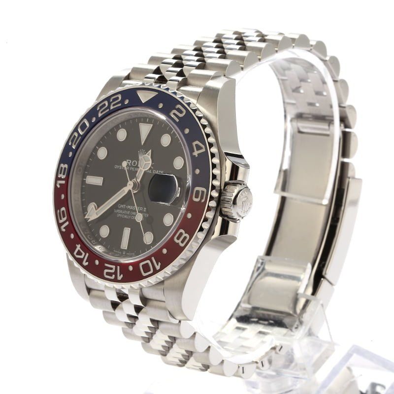 Superclone Rolex GMT-Master II 40mm Black Dial 126710BKSJ
