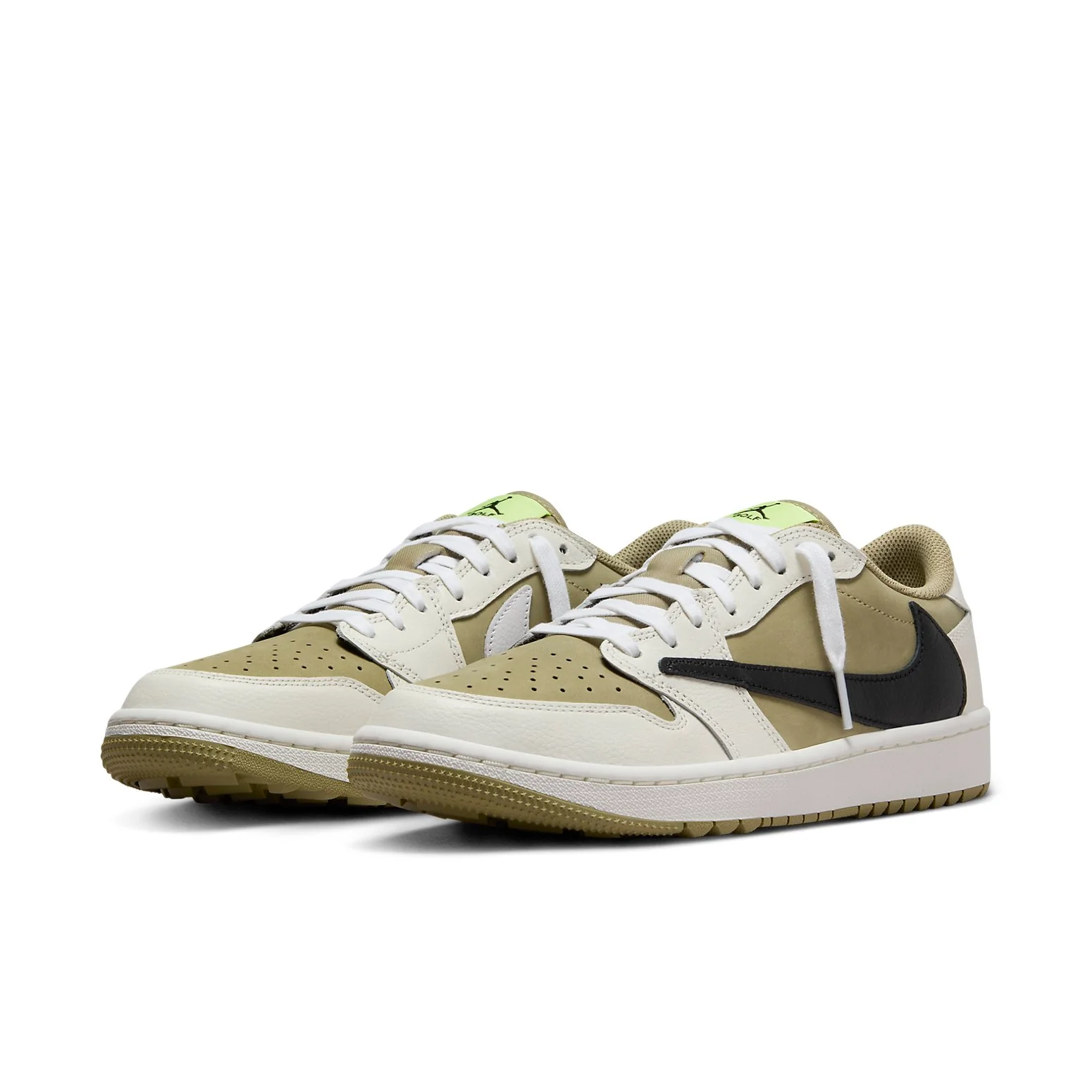 Air Jordan 1 Low Golf x Travis Scott 1 'Olive' FZ3124-200