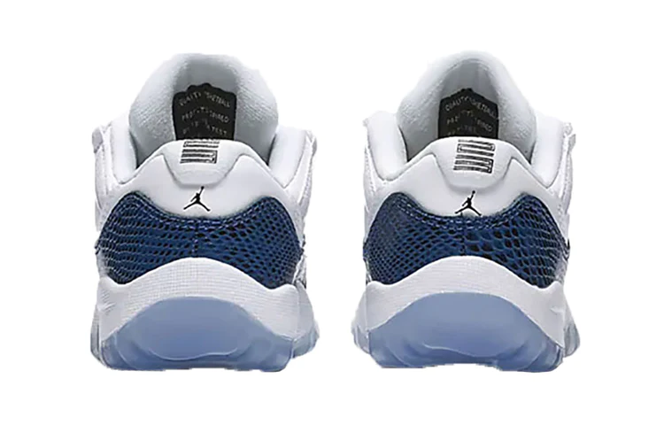 (PS) Air Jordan 11 Retro Low 'Navy Snakeskin' 2019 CD6848-102